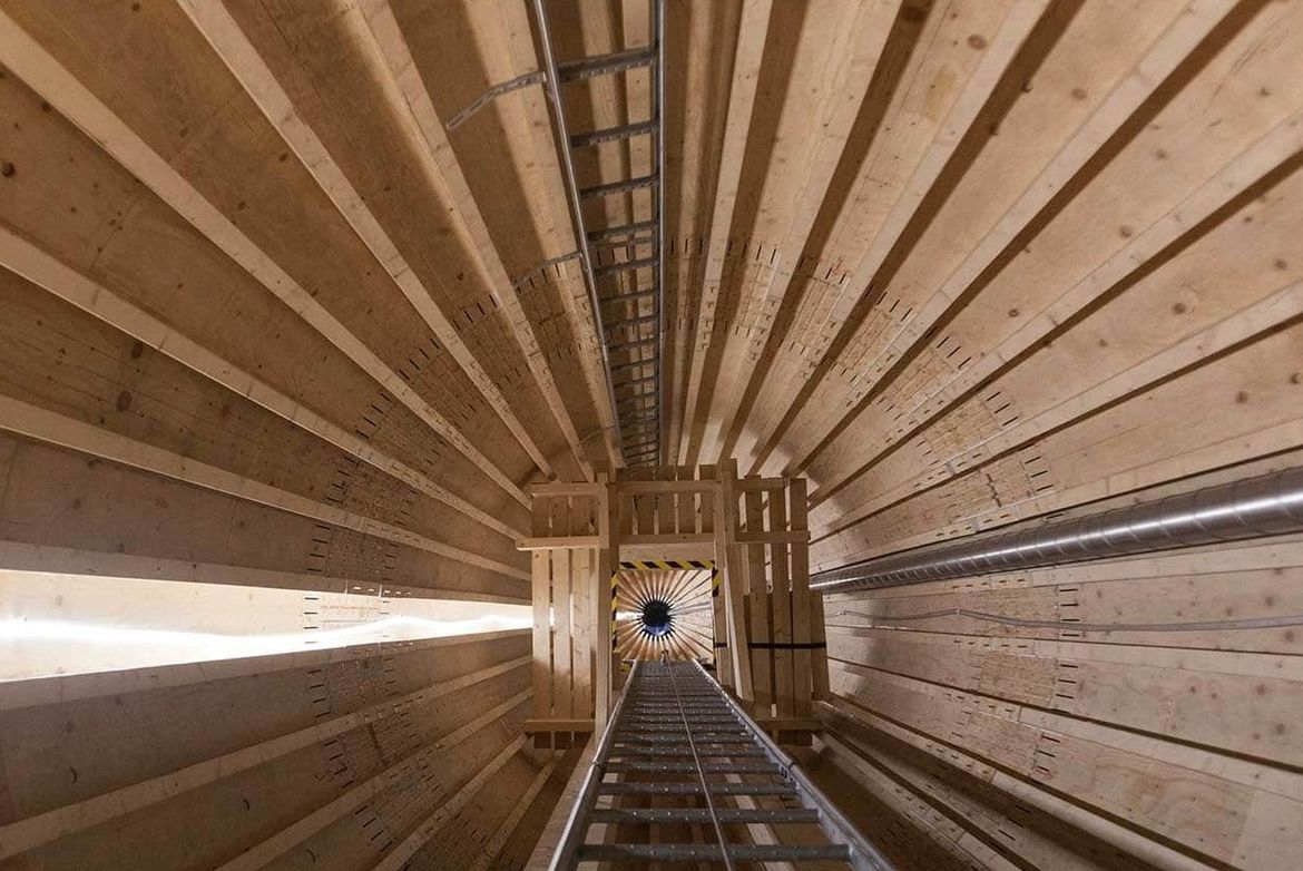 EKOLOŠKI PRIHVATLJIVIJE Vjetroturbine na drvenim stupovima