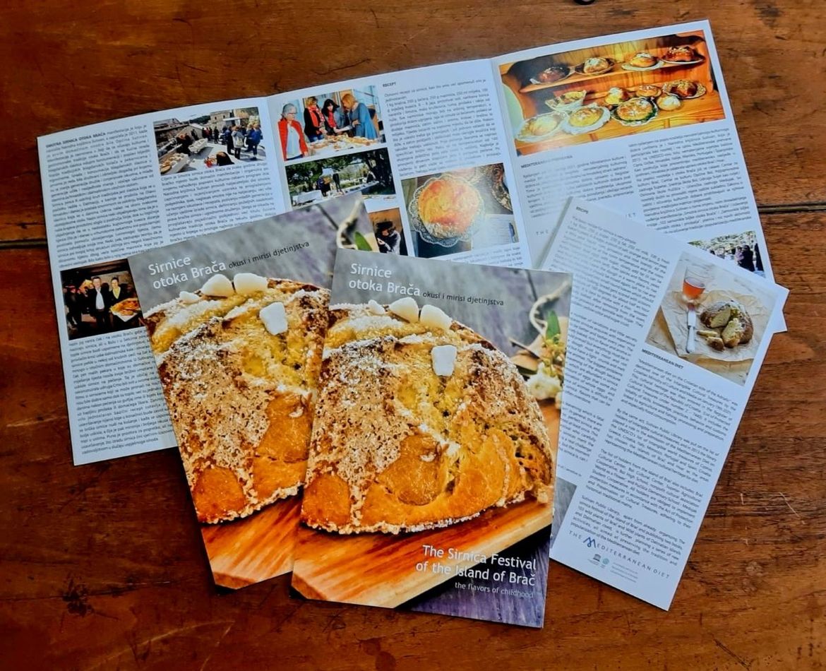 Tiskana brošura "Sirnice otoka Brača"