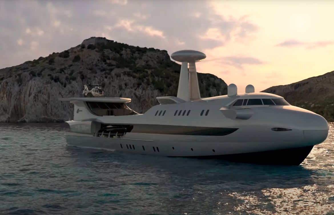 VIDEO Jahta koja izgleda kao avion - Je li i ovo moguće?