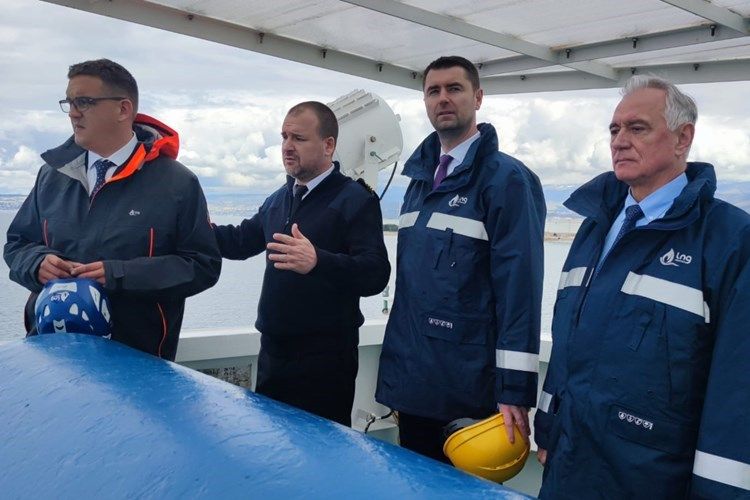 Povećanje kapaciteta LNG terminala - Filipović: "Nastavlja se jačanje energetske sigurnosti Hrvatske"