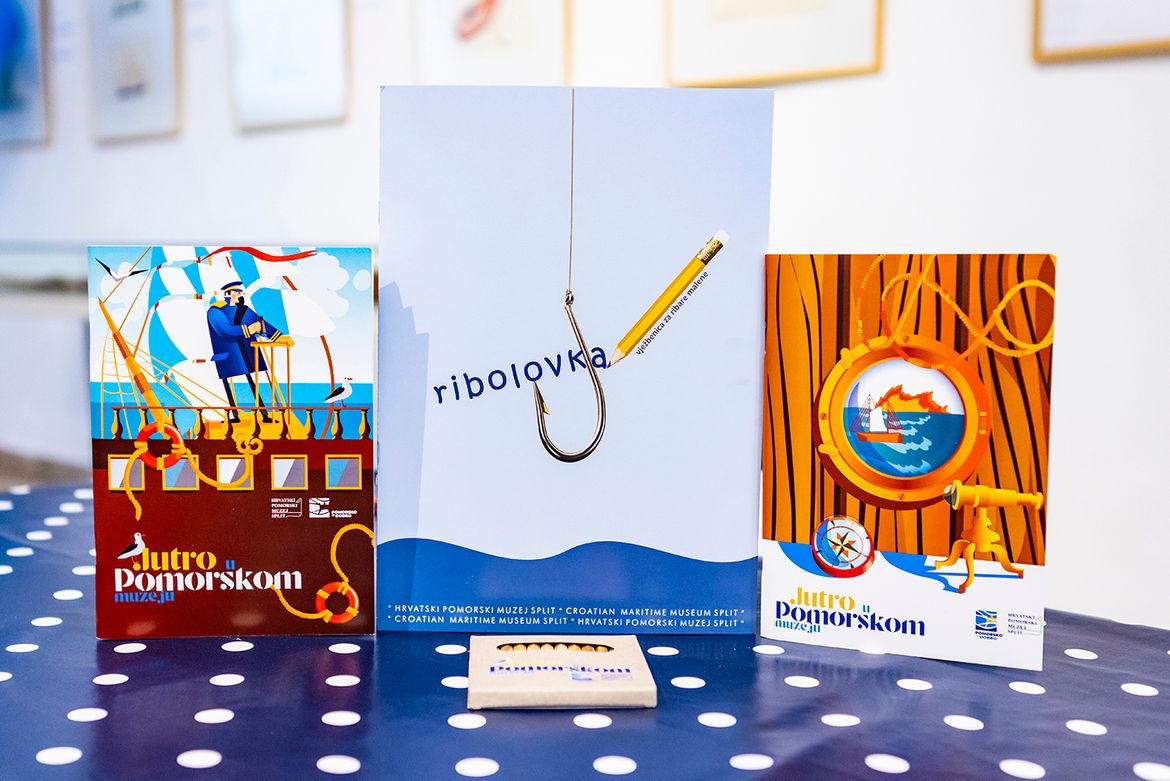 Učenje kroz zabavu i smijeh tijekom edukativne akcije za najmlađe "Jutro u Pomorskom muzeju Split"