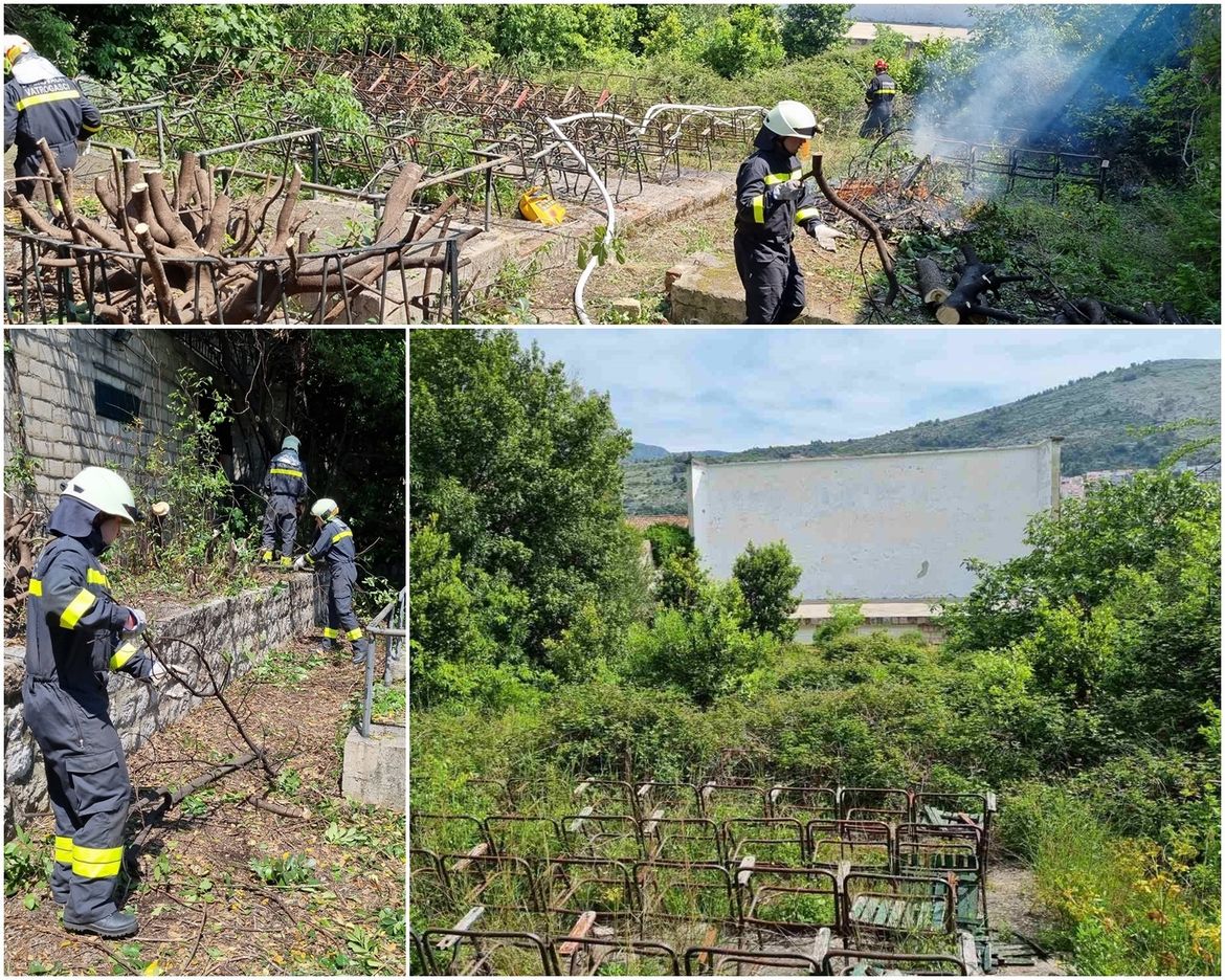 Uređuje se prostor Ljetnog kina Lapad