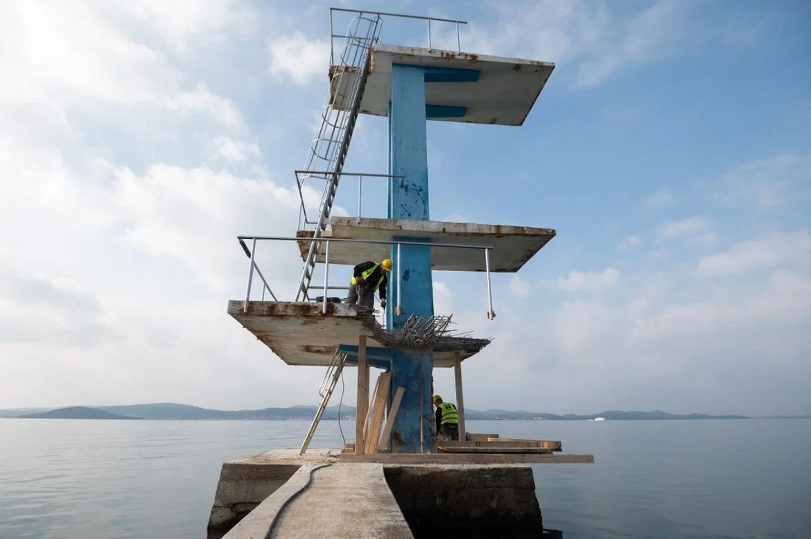 Dvoje radnika ozlijeđeno na gradilištu zadarske skakaonice