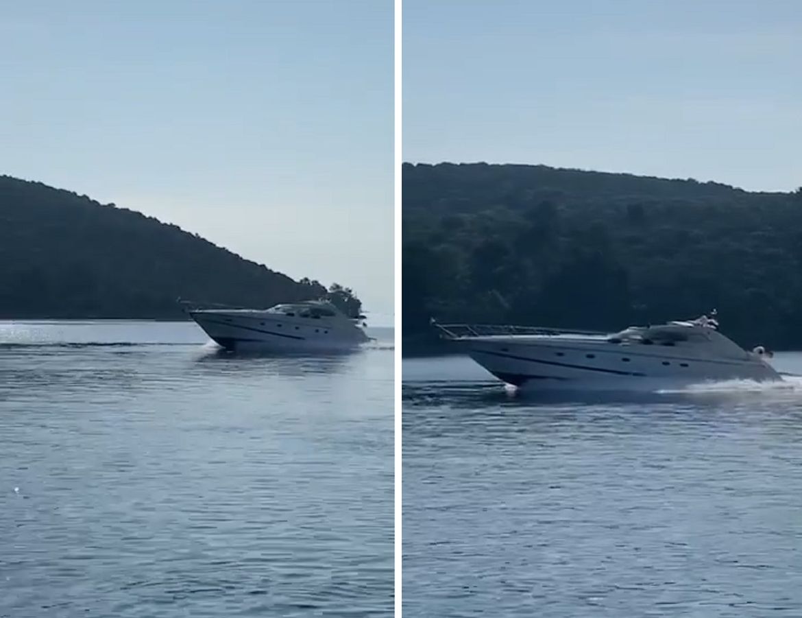 SAMO JE PROJURIO: "Jahtaš misli da je šerif i glisira s više od 15 čvorova, a dozvoljeno je 4!"