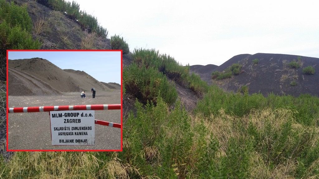 Ministarstvo oglasilo prodaju brda otrovne troske kojeg su iz Šibenika istovarili ispred srpskog sela