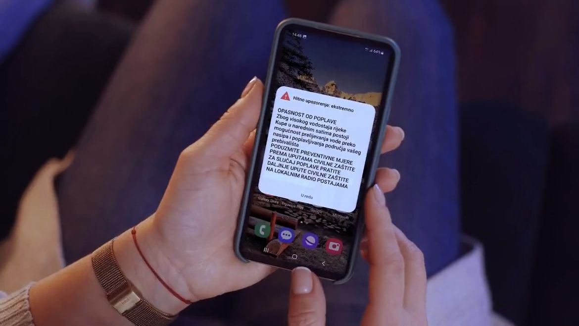 Uvodi se novi sustav za uzbunjivanje: “U subotu će svi dobiti testnu poruku”