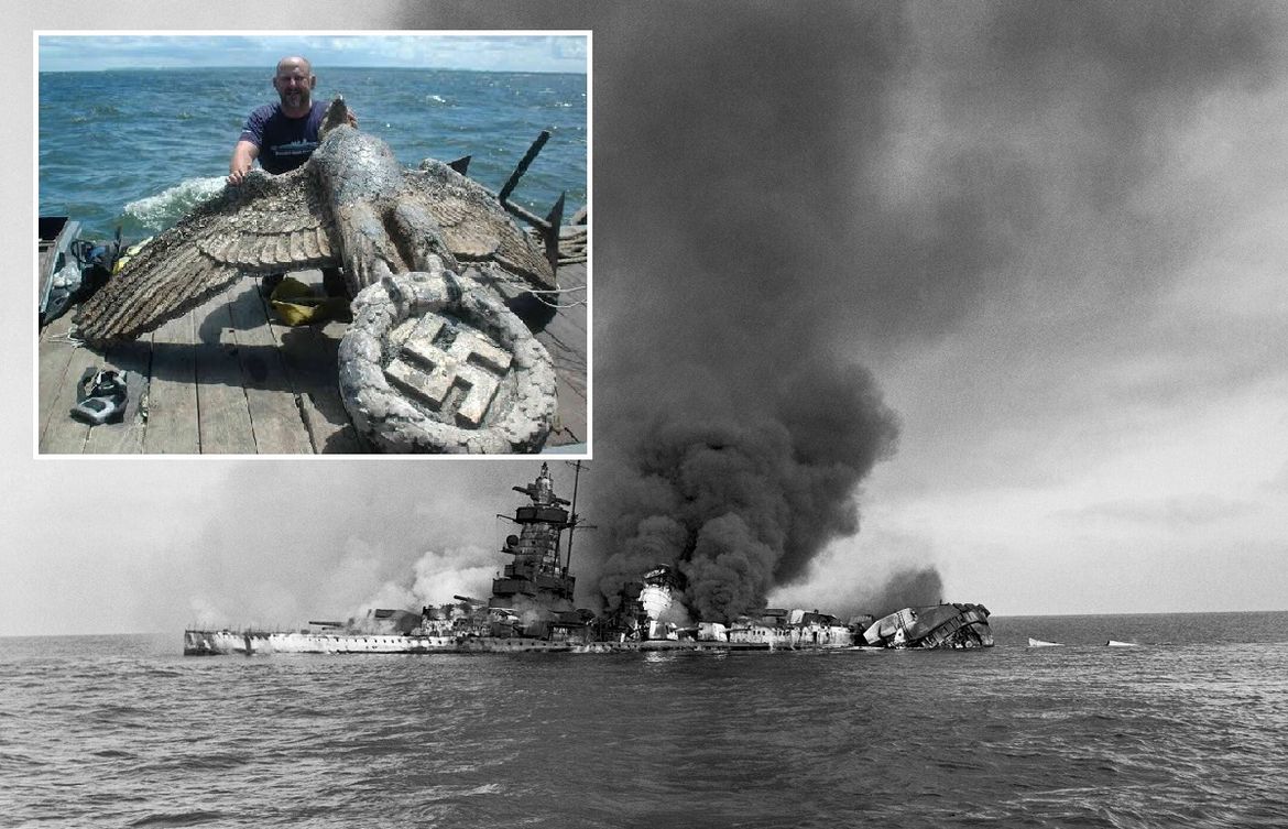 Otopit će se brončani orao nacističkog bojnog broda - Simbol rata postaje simbol mira!