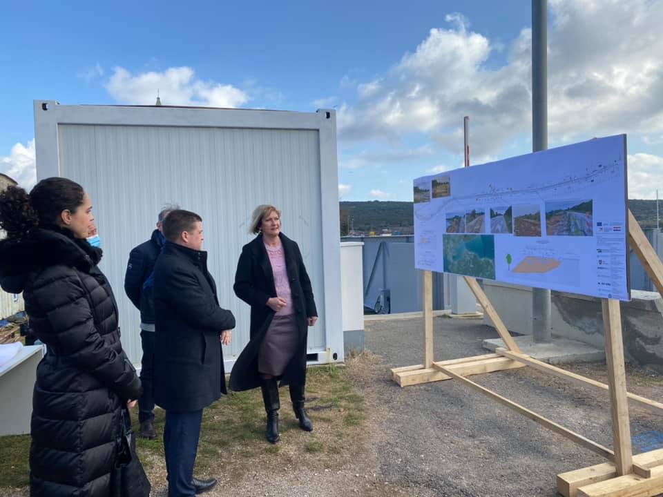 Butković na Lošinju obilazi radove na važnim prometnicama