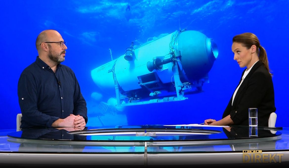 VIDEO Gašpar za RTL Direkt: "Nestala podmornica nije smjela roniti dublje od 1300 m, znali su da nešto ne valja!"