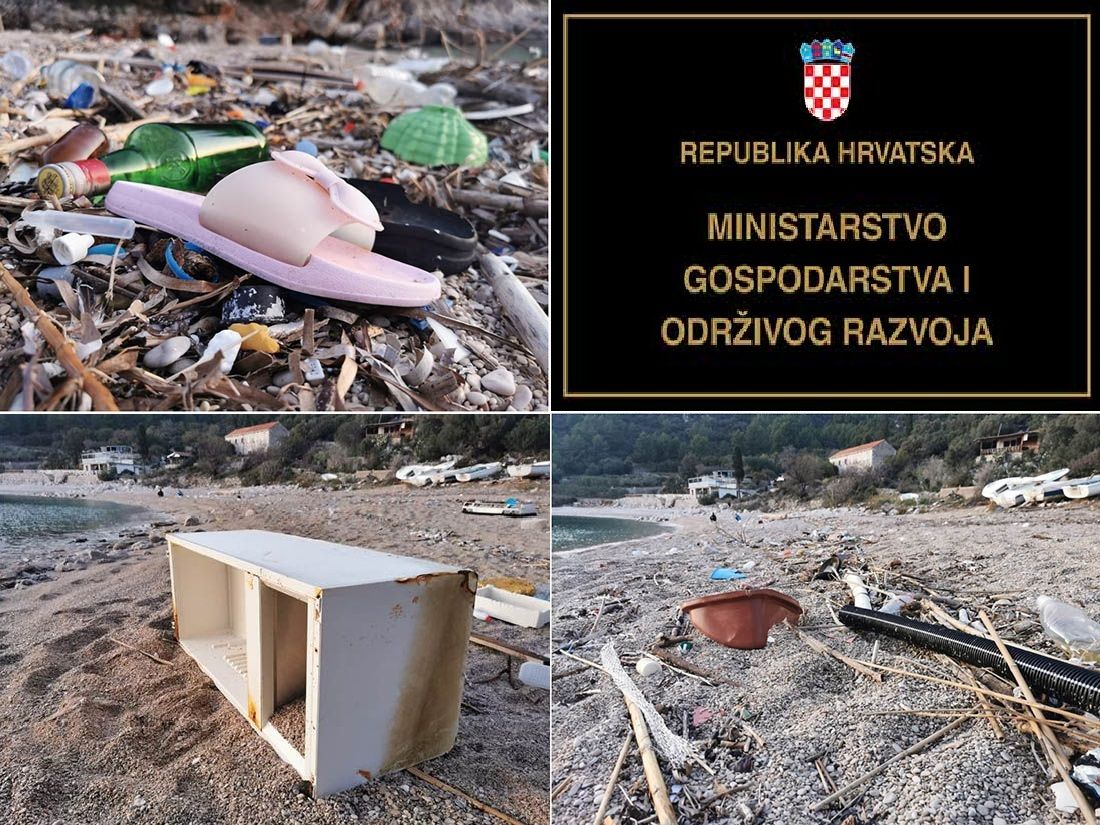 Kako Ministarstvo gospodarstva tretira morski otpad i zašto su "ekologiju" uklonili iz svog naziva?