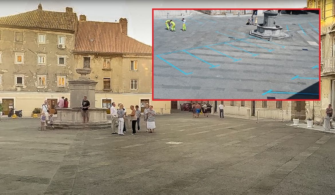 Senjani se pobunili protiv parkinga na povijesnom trgu - Grad Senj: "To je privremeno rješenje"