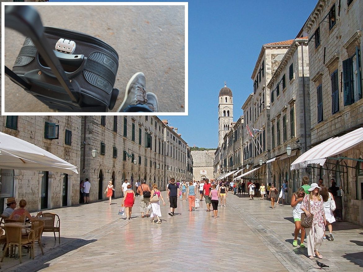 Englezi pišu: "Pripazite ako ste u Dubrovniku - Za guranje kofera po ulici 265 eura kazne!"