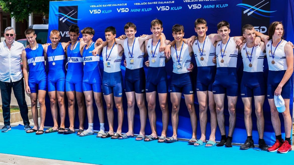 Održana posljednja ovogodišnja veslačka regata za Kup Dalmacije