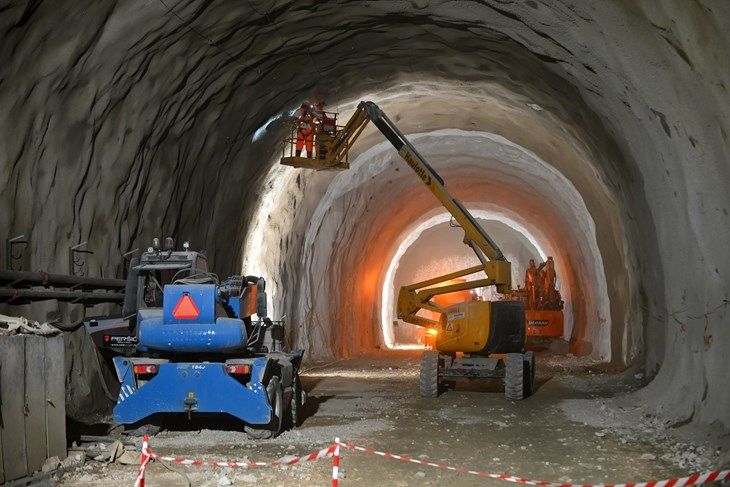 Preostalo još 500 metara do probijanja druge cijevi tunela Učka