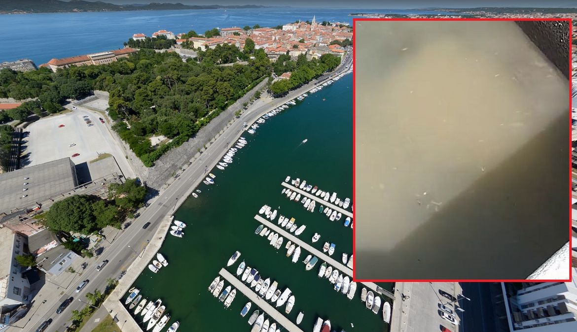 VIDEO: ŠTO SE DOGAĐA U ZADRU? Fekalije isplivale u Jazinama: "Kako ovo smrdi!"