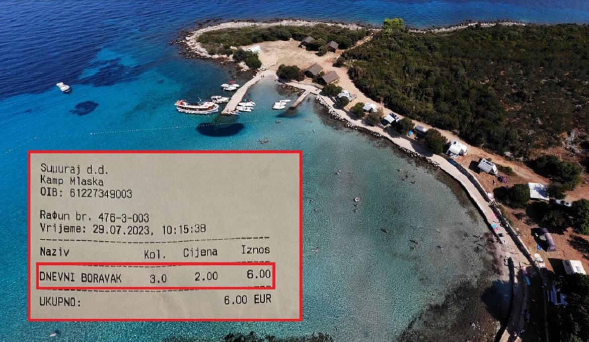 Žena upozorava da ne može na plažu u Sućurju: "Naplaćuju ulaz!" - Direktor kampa: "Nitko joj ne brani na plažu, samo ne preko kampa!"