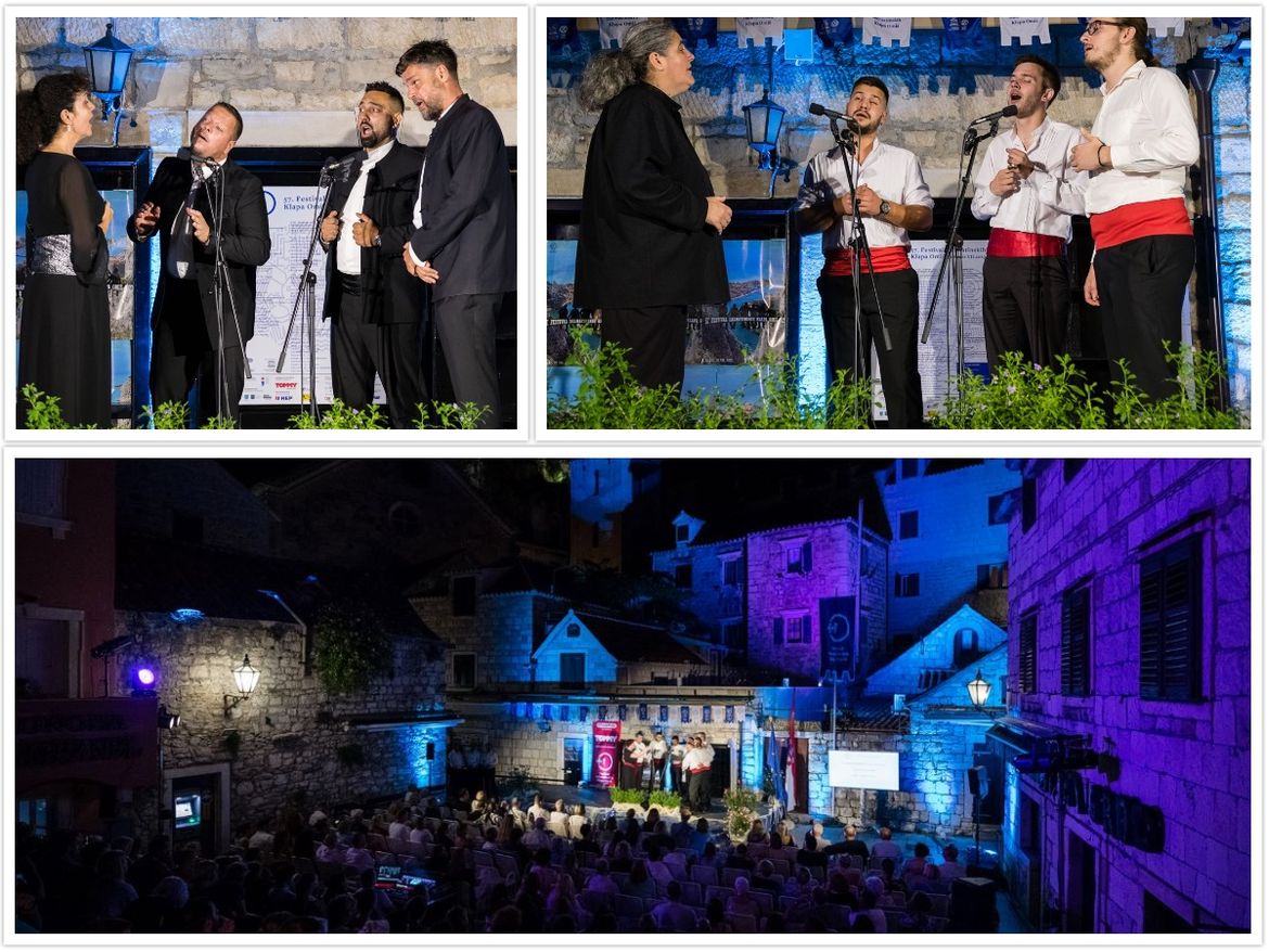 FOTO Klapama Kampaneli i Žrnovnica zlata u večeri mješovitih klapa