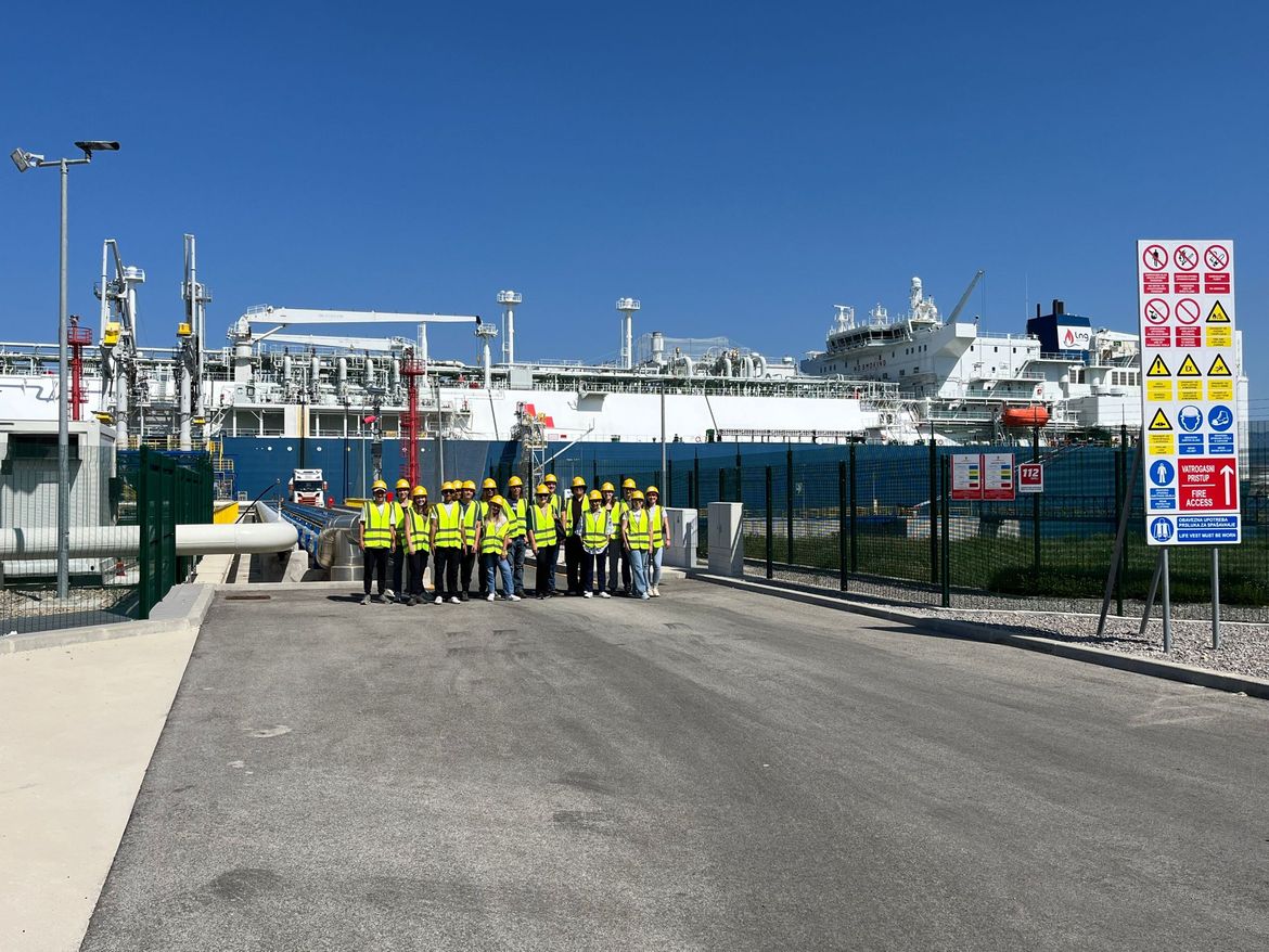 Studenti Sveučilišta Texas iz Austina posjetili Terminal za UPP Omišalj