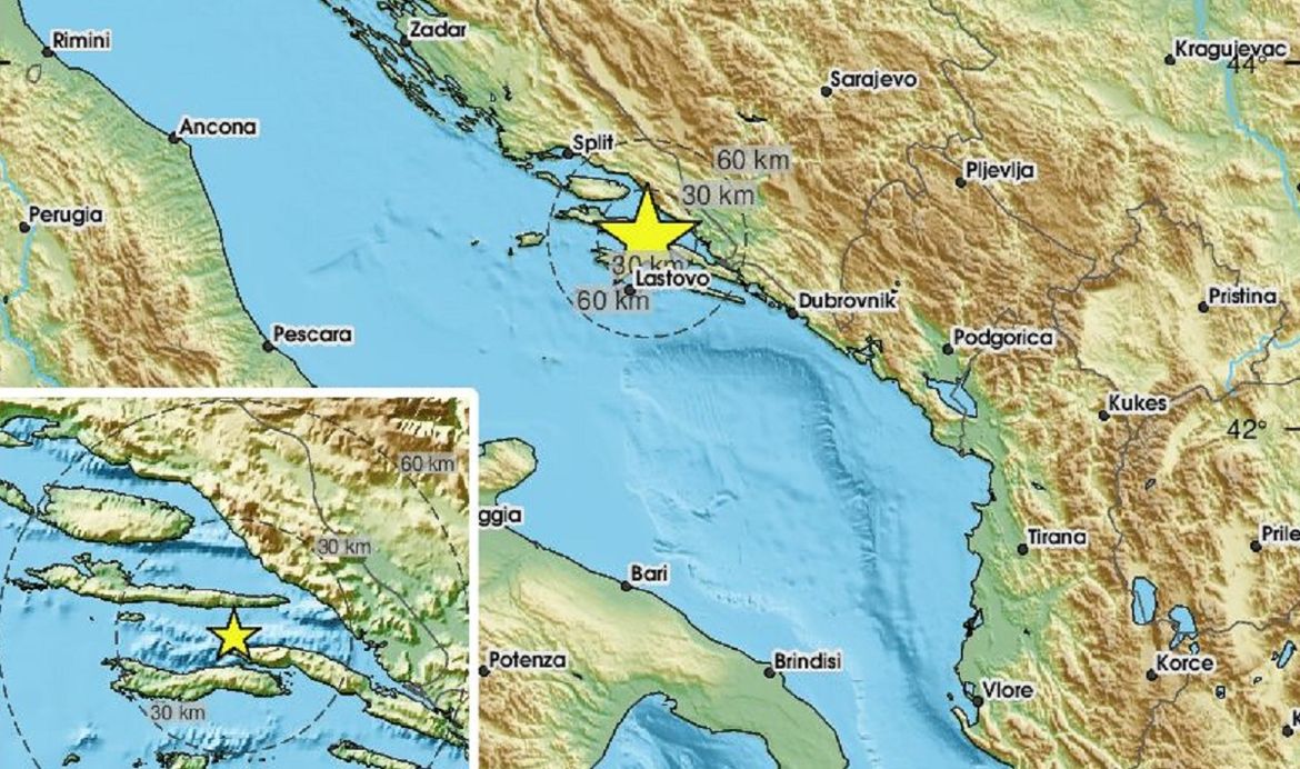 Potres na Pelješcu "Udar i lagano zatreslo!"