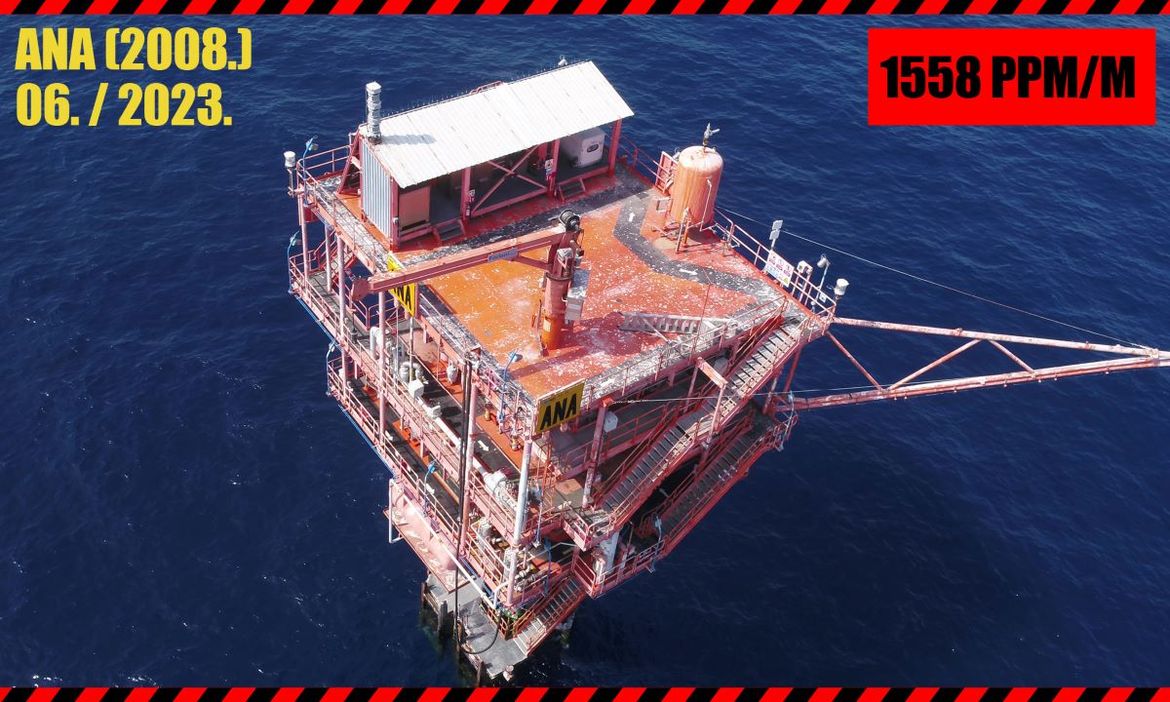 Greenpeace objavio: "U posjedu smo poražavajućih podataka emisije metana platformi u sjevernom Jadranu!"