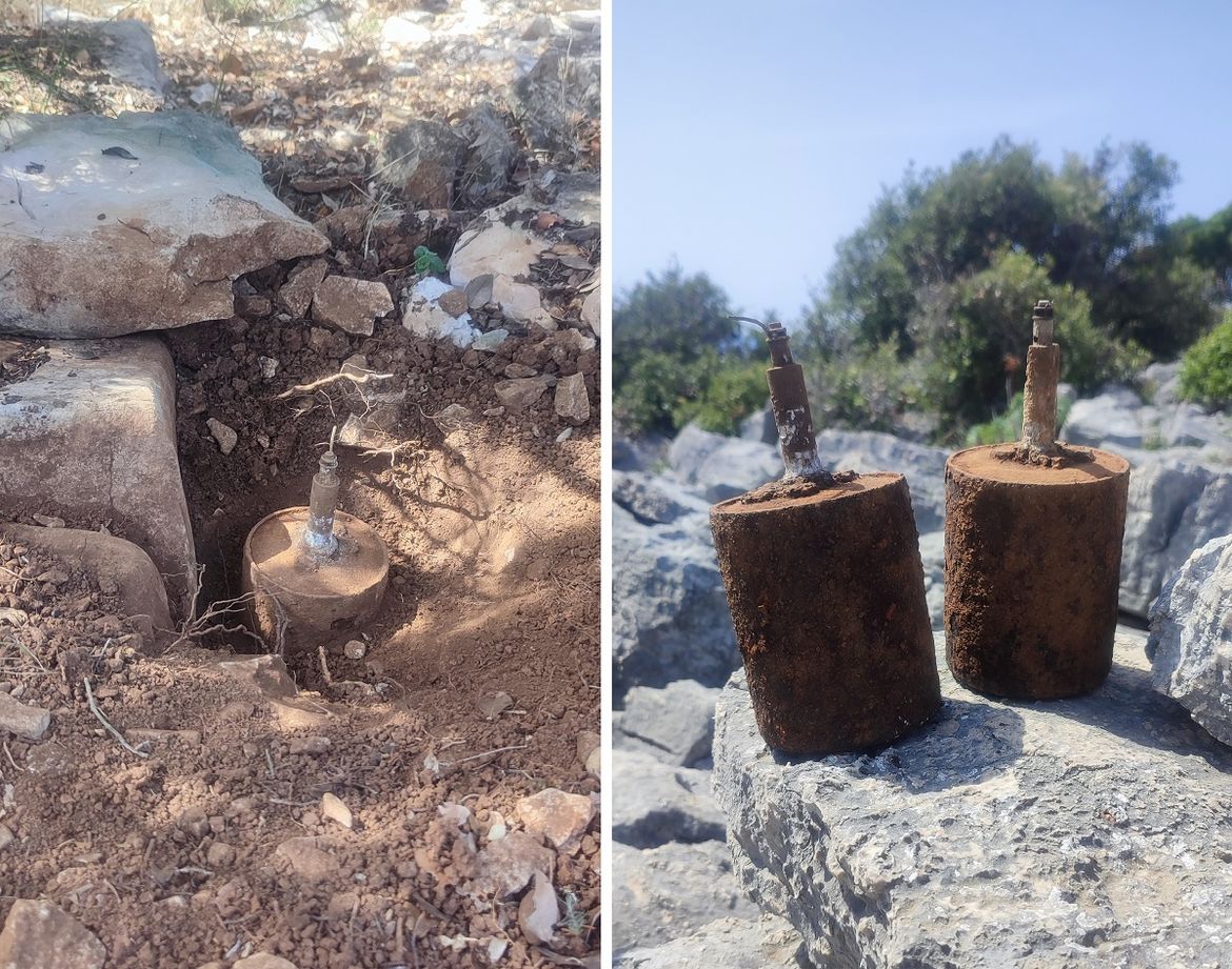 FOTO/VIDEO Prečanin pronašao dvije aktivne, 80 godina stare protupješačke mine na otoku Ugljanu!