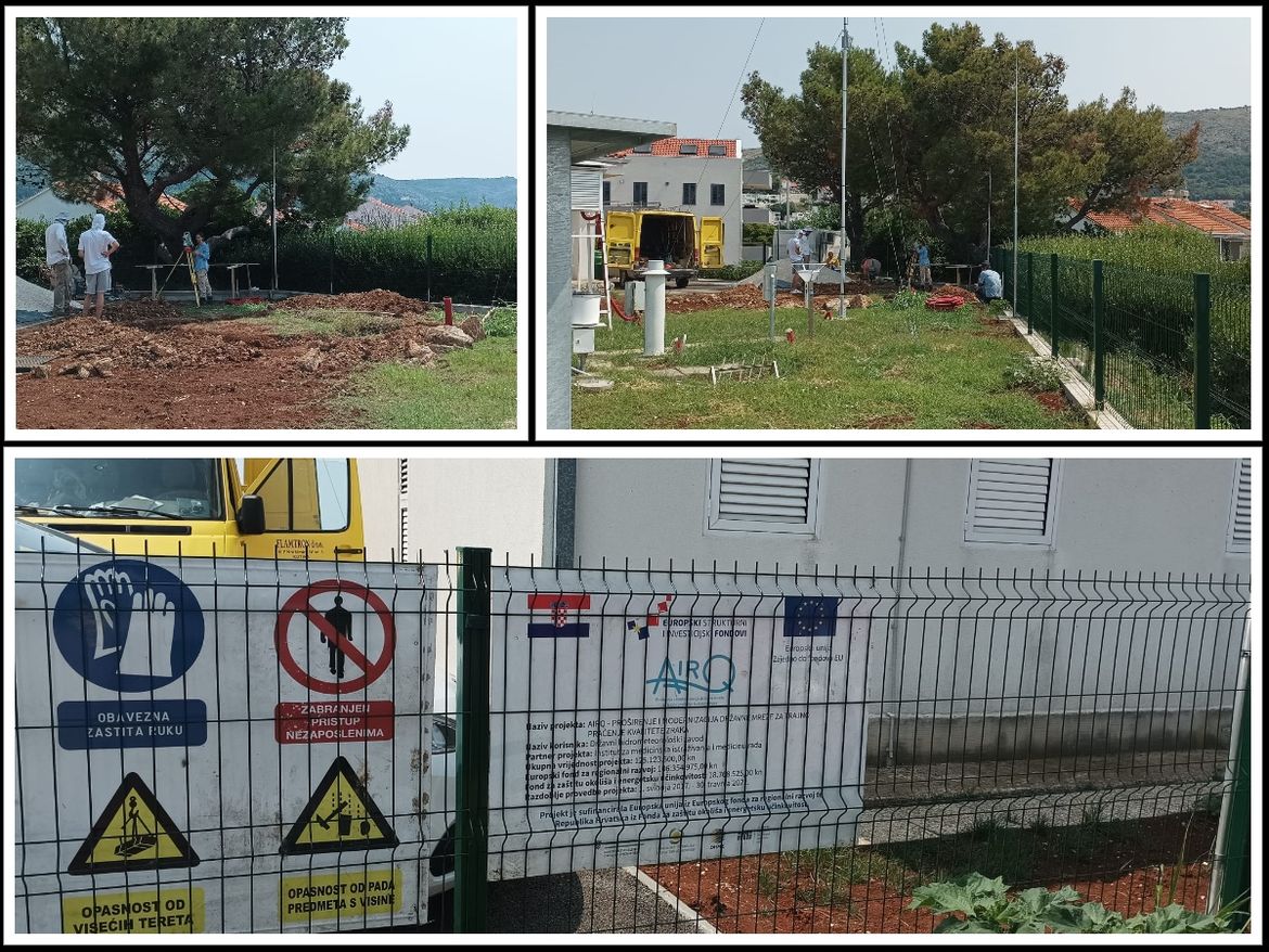 Započela izgradnja postaje za trajno praćenje kvalitete zraka u Dubrovniku