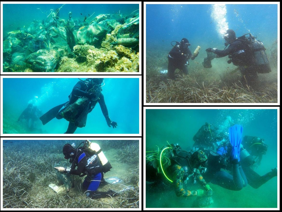 FOTO Očišćeno pet kubika smeća s morskog dna jakljanske vale