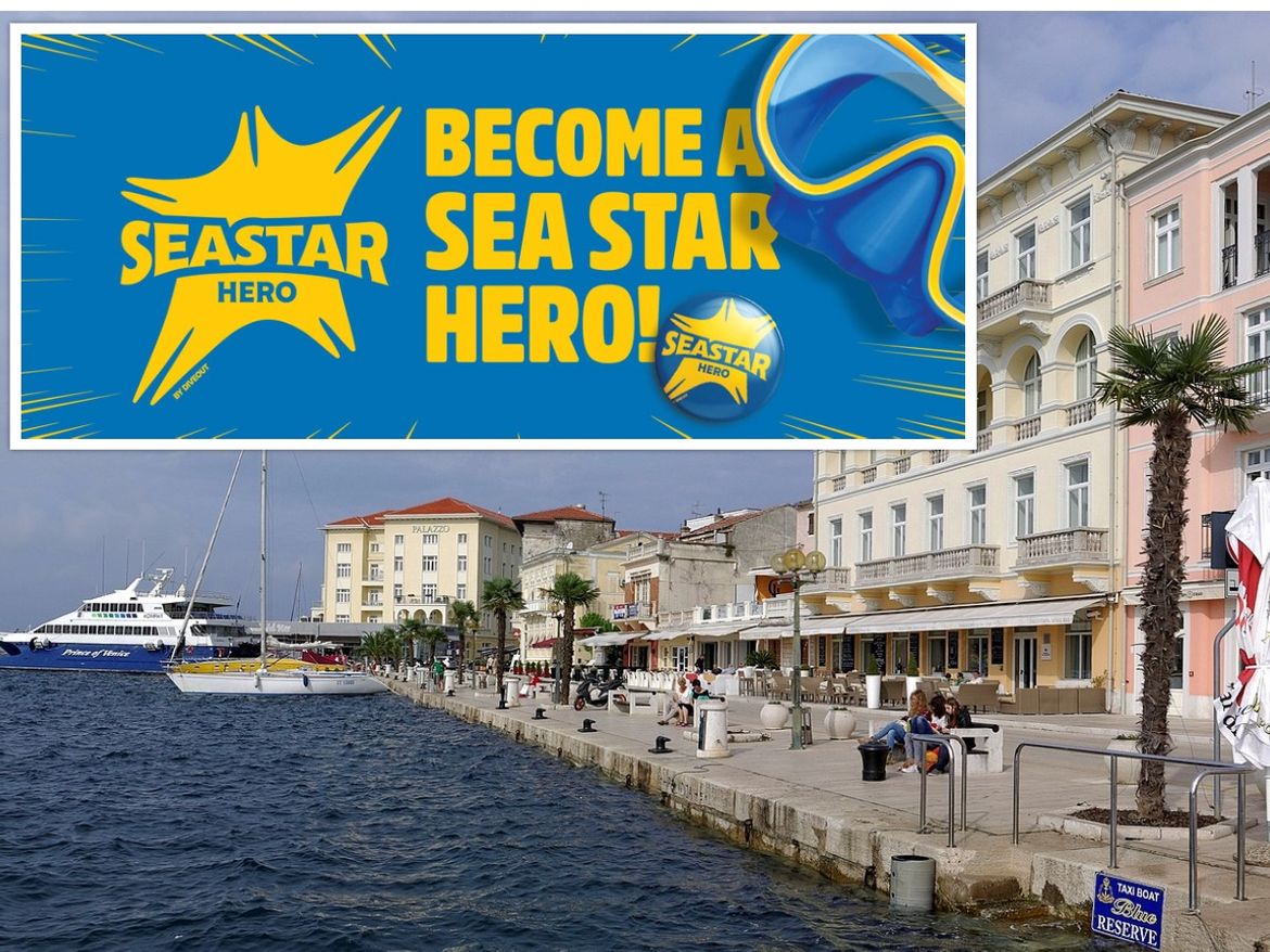 Projekt SeaStar Hero - Na zabavan način sudjelujte u uklanjanju otpada iz mora te njegujte morski okoliš kao da je vaš vlastiti!