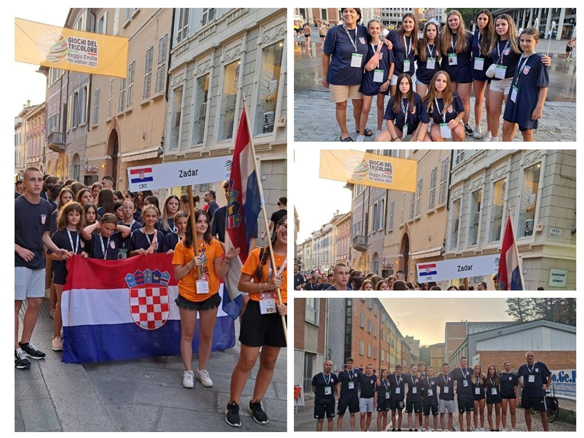 Sedmo izdanje Olimpijade mladih u gradu prijatelju Reggio nell Emilia na kojem sudjeluju zadarski sportaši