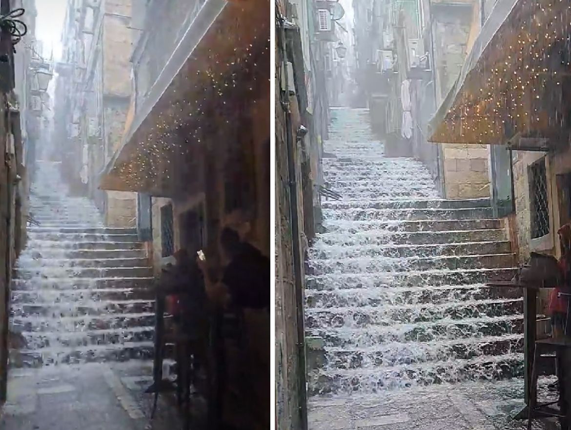 VODOPADI NIZ SKALINE Kiša dobro oprala Dubrovnik