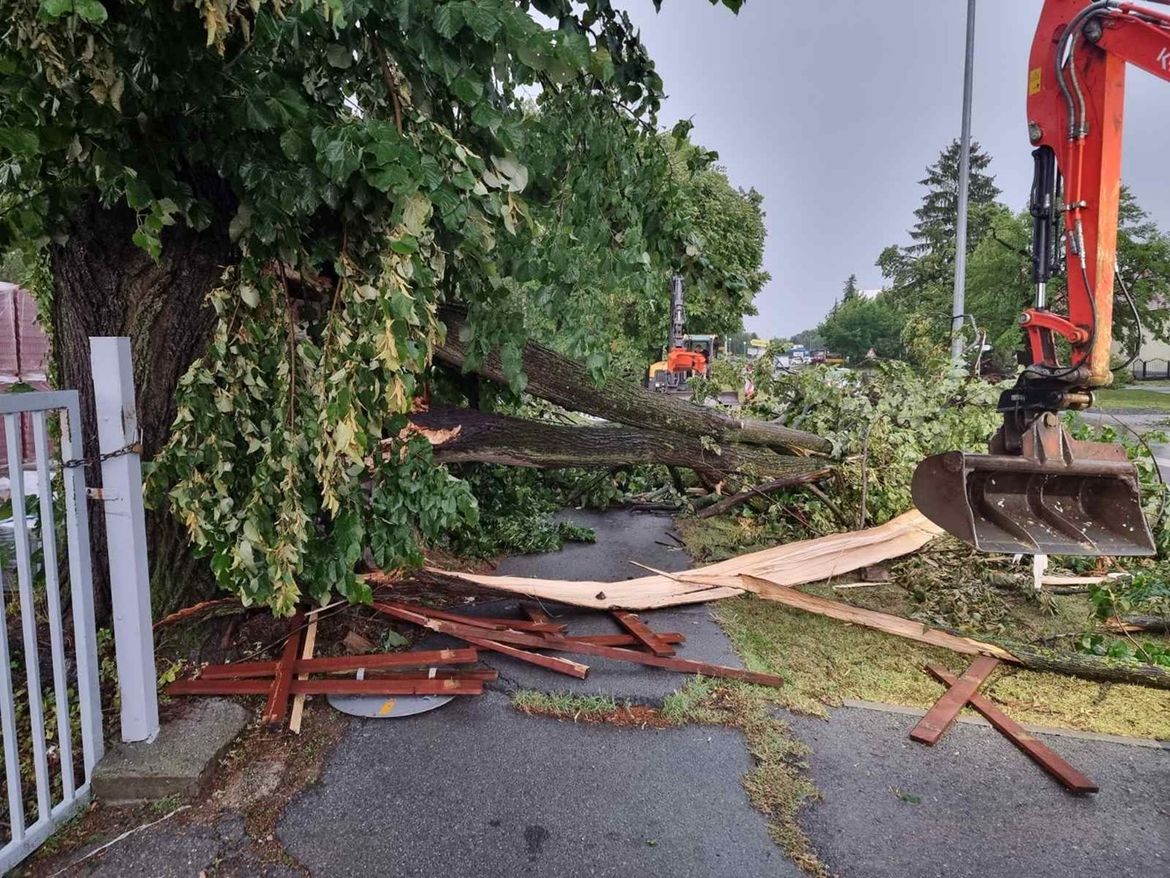 NARANČASTI METEOALARM Po Rijeci padaju stabla, ima oštećenih krovova, otpuhan gumenjak na Krku!
