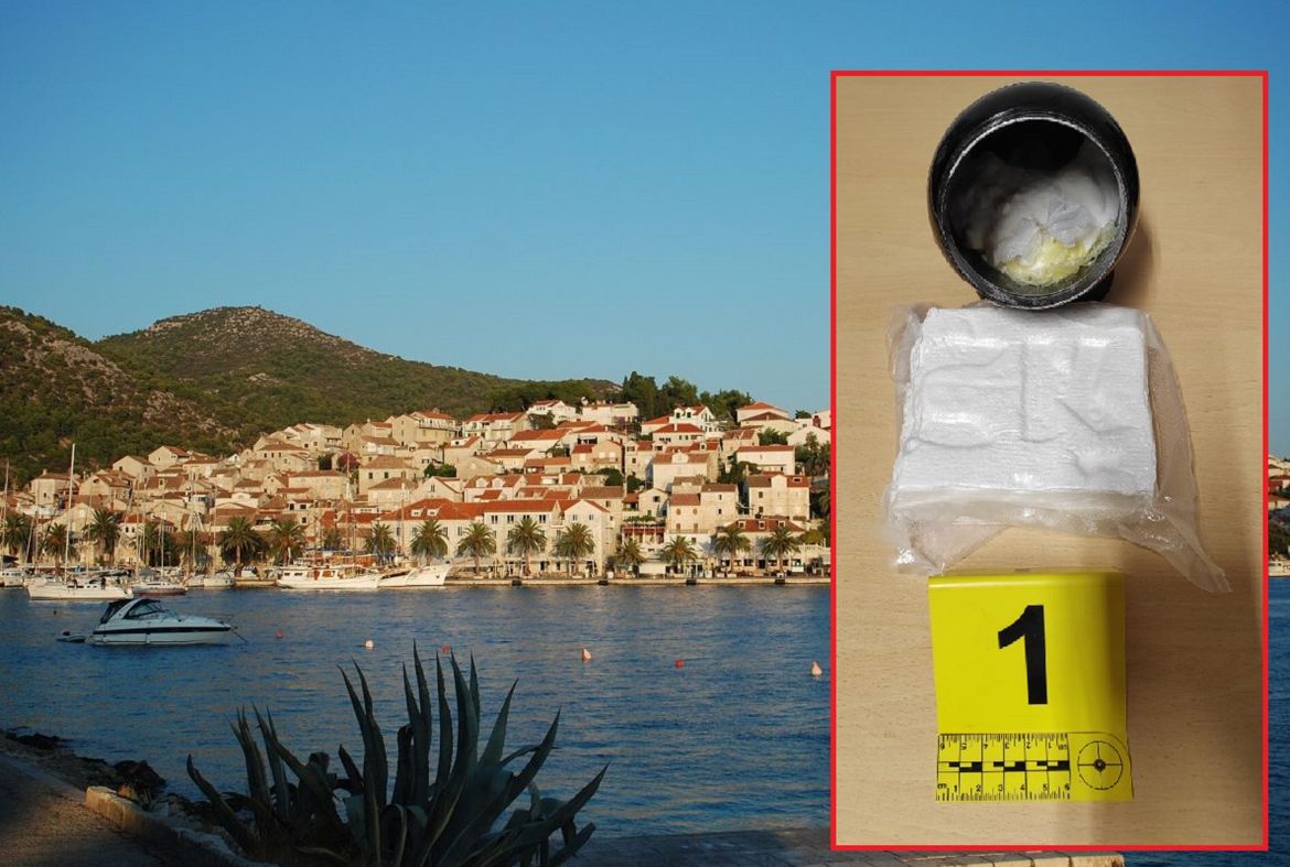 Na Hvaru zaplijenjeno više od 600 grama kokaina