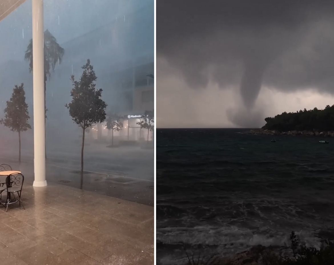 Istarski vatrogasci imali više od 40 intervencija zbog nevremena i jake kiše