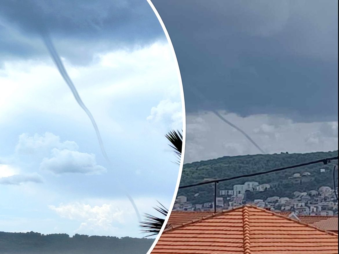 FOTO Velika pijavica iznad Čiova