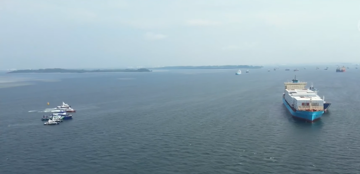 VIDEO Obavljen prvi 'ship-to-ship' prekrcaj metanola u povijesti