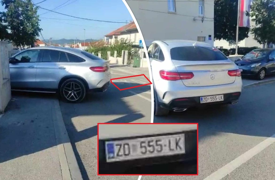 DJECA ZBOG OVAKVIH MORAJU PO CESTI! Pogledajte kako se blizu škole i vrtića parkira ovaj Zadranin