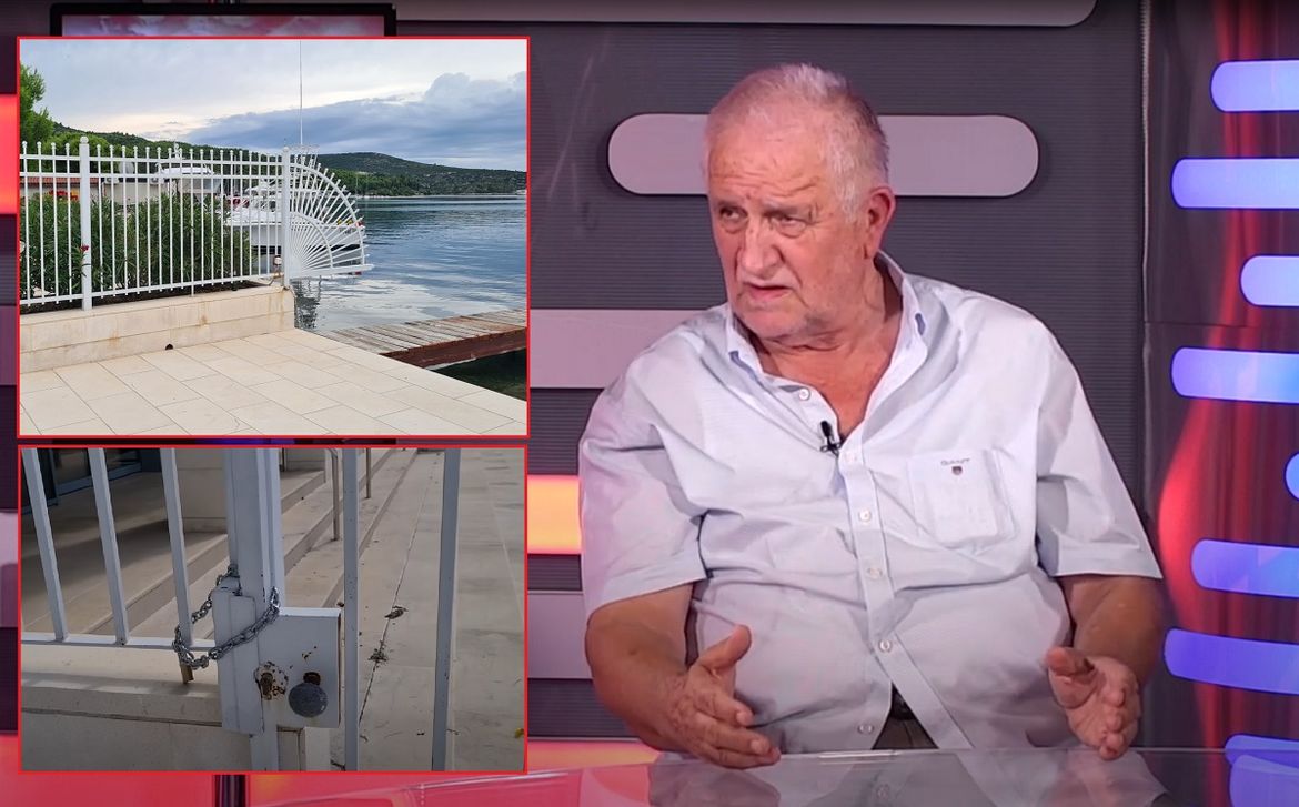 VIDEO Gazda hotela u Slanom koji je okupirao 200 metara hrvatske obale: "Ne možete vi špartat među gostima s kraja na kraj plaže"
