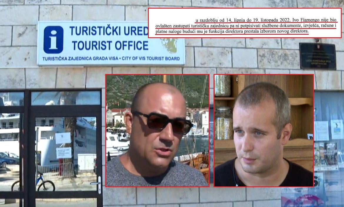 Rat bivših direktora TZ Vis - Baržić: "Moj prethodnik je vodio suprugu o trošku TZ u šibenski hotel" Fiamengo: "Sve je čisto!" - Ministarstvo turizma: "Nije smio potpisivati račune!"