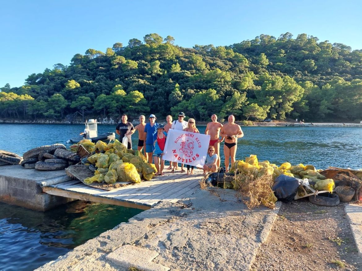Akcija čišćenja podmorja u Parku prirode Lastovsko otočje