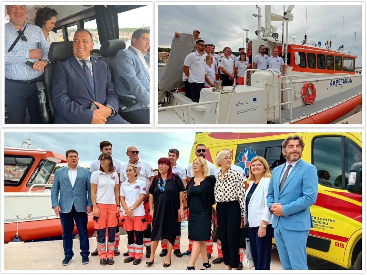 Brze brodice pomorske medicinske službe dobile pojačanje na Malom Lošinju