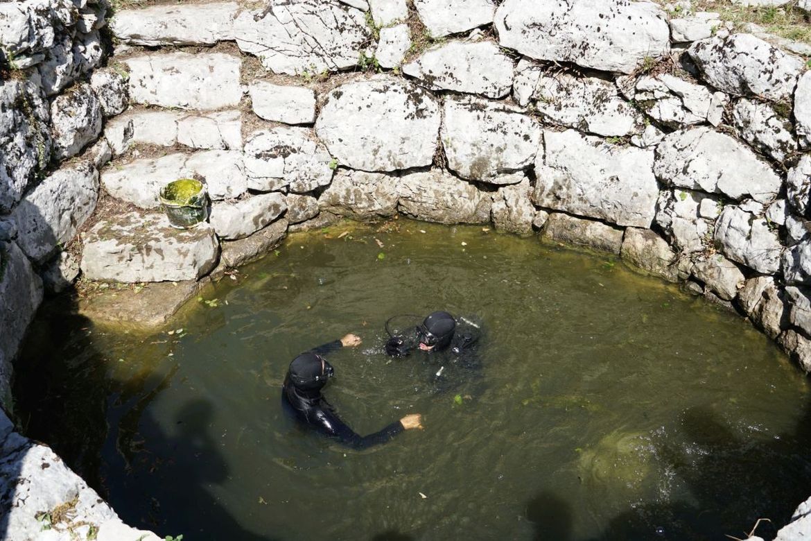 Zanimljiva nesvakidašnja ronilačko - ekološka akcija na Biokovu, na 1050 metara nadmorske visine