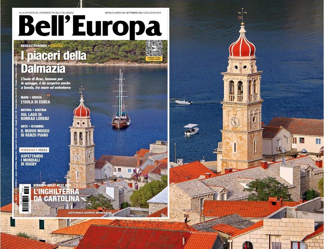 Fotografija našeg Borisa Kačana na naslovnici talijanskog turističkog magazina