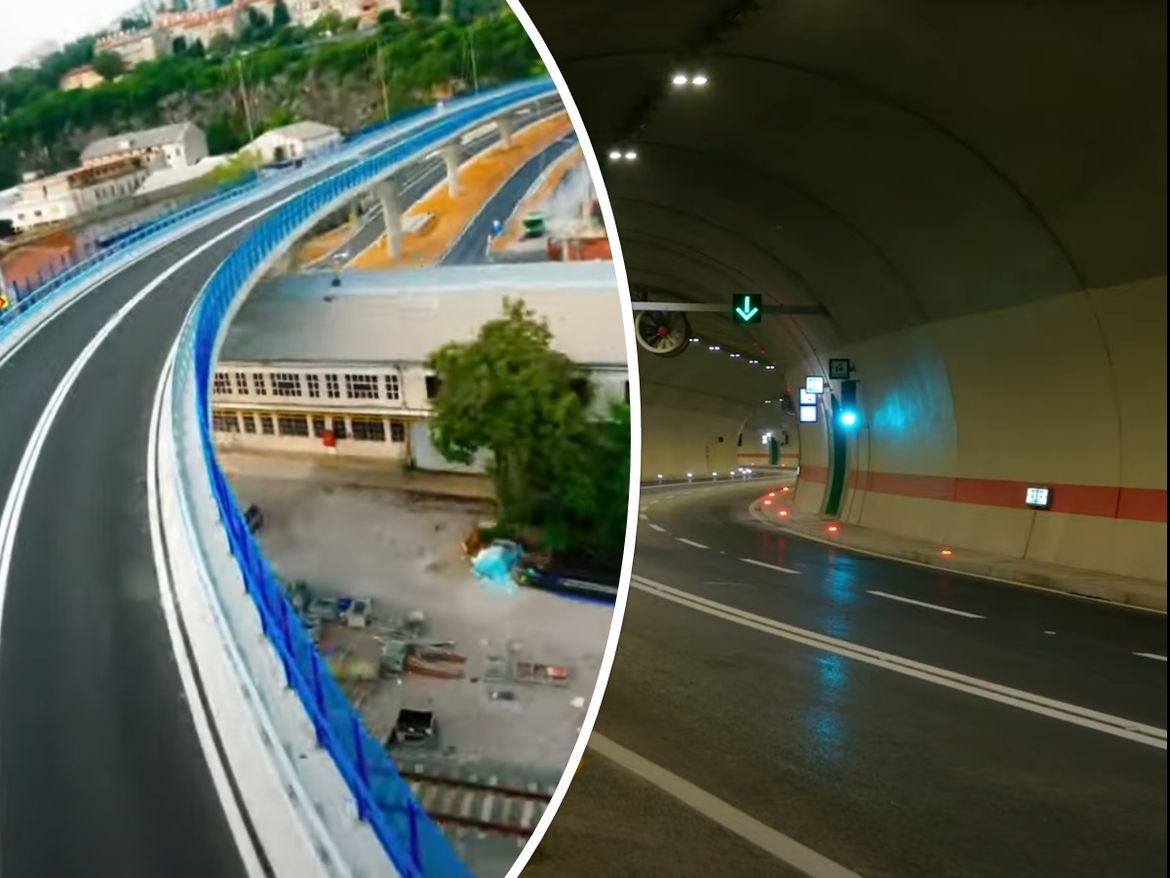 VIDEO: OTVORENA NAJSKUPLJA CESTA U HRVATSKOJ Gotovo je u potpunosti pod zemljom ili u zraku