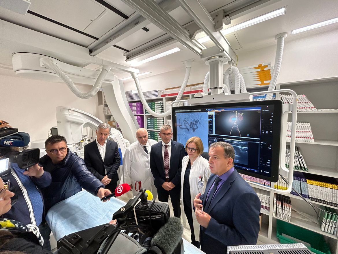 Beroš: "Realizirali smo kapitalne projekte u KBC-u Rijeka ukupne vrijednosti 2,7 milijuna eura"