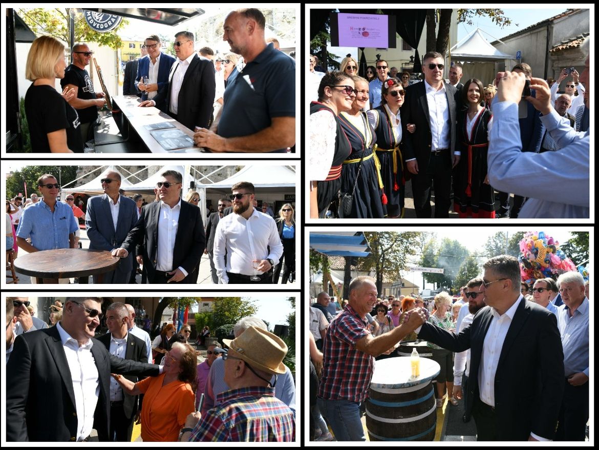 Milanović na tradicionalnoj manifestaciji proslave mladog vina "Bela nedeja"