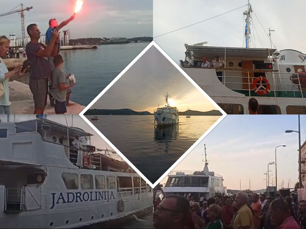 FOTO/VIDEO Šibenčani emotivno dočekali svog Tijata