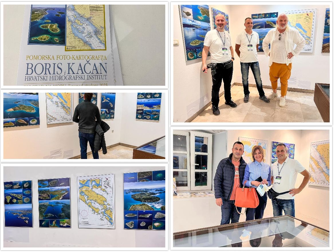 Pomorska foto-kartografija - U Biogradu otvorena pomalo drugačija izložba Borisa Kačana