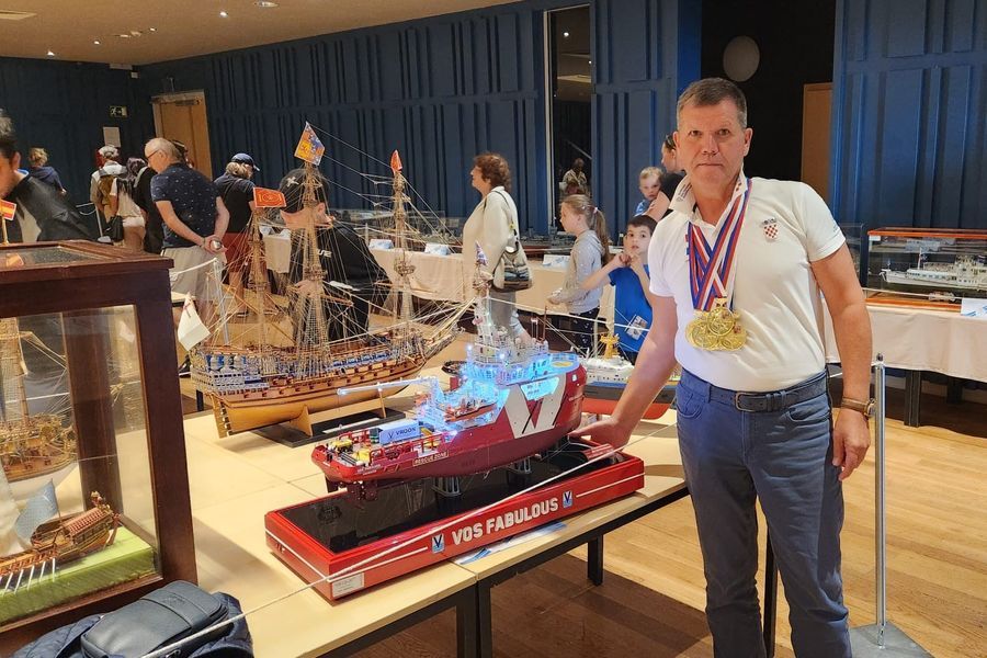 Veliki uspjeh hrvatskog brodomaketarstva - Lovranac dobio sedam zlatnih odličja za povijest!
