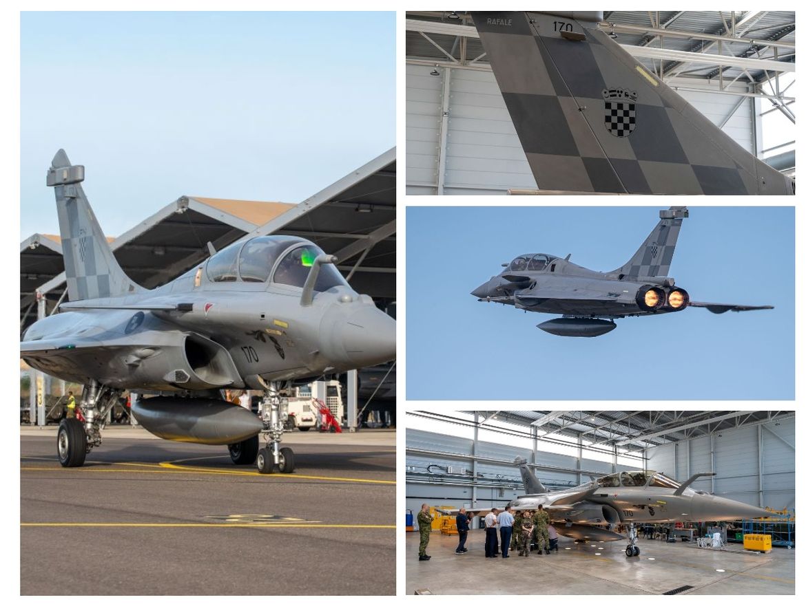 FOTO/VIDEO Pogledajte kako izgleda prvi hrvatski Rafale