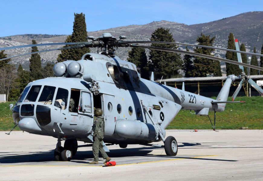 Prva zračna sastavnica 40. hrvatskog kontingenta upućena na Kosovo